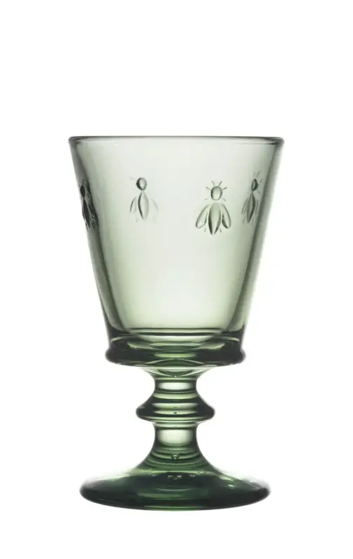 LA ROCHERELot de 6 Verres à vin olive Abeille Remise