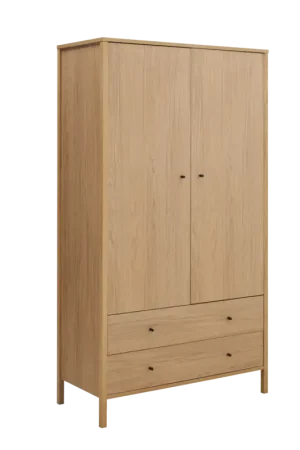 Commander Maintenant Armoire décor bois 2 portes 2 tiroirs Simon