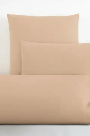 Achetez Aujourd'hui LASA HOMETaie d'oreiller coton flanelle Livia-Sable -65 x 65 cm