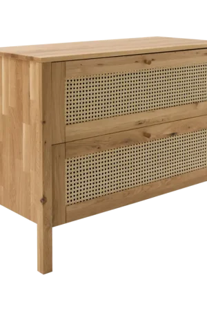 Commode chêne massif 2 tiroirs Capucine Commande En Gros
