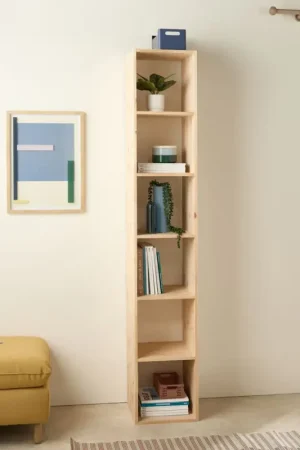 Acheter En Ligne Etagère bois massif 6 cases Elio