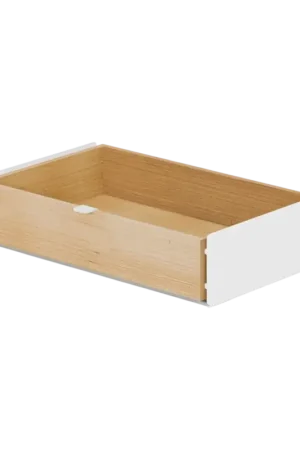 Prix Choc OAKYWOODGrand tiroir modulable-Chêne/Base Blanche -Simple