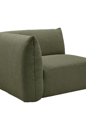 Acheter En Ligne Angle gauche pour canapé modulable tissu Pixel-Vert Mousse