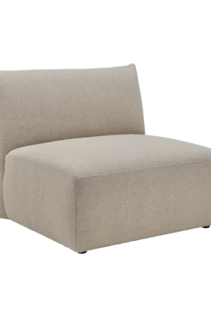 Chauffeuse pour canapé modulable tissu Pixel-Naturel Solde