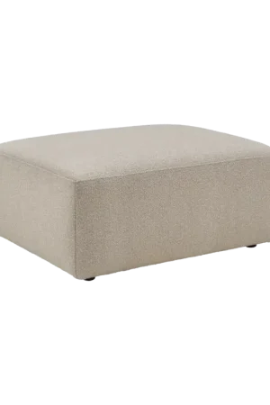 Seulement Aujourd'hui Pouf pour canapé modulable tissu Pixel-Naturel