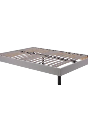 Usine Directe Sommier tapissier livré en kit Marleau-Gris -140 x 190 cm